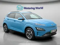 Gebraucht Hyundai Kona Premium 150 kW (204 PS) 2022 Blau SUV