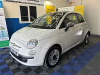 Usado Fiat 500 Lounge 69 HP (50 kW) 2009 Preto Cabrios