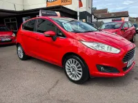 Used Ford Fiesta Titanium 2013 Red Hatchback