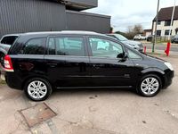 Used Vauxhall Zafira Elite 110 HP (80 kW) 2010 Black MPV