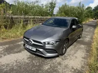 Used Mercedes CLA200 AMG line 163 HP (119 kW) 2020 Grey Coupe