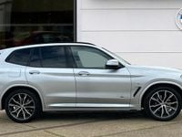 Used BMW X3 M Sport 261 HP (191 kW) 2018 Silver SUV