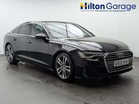 Used Audi A6 S-Line 204 HP (150 kW) 2021 Black Sedan