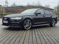 Used Audi A6 Black Edition 272 HP (200 kW) 2017 Black Estate