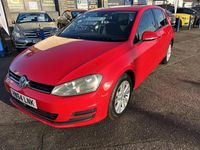Used VW Golf VII SE 122 HP (89 kW) 2014 Red Hatchback