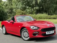 Used Fiat 124 Spider Classica 140 HP (102 kW) 2018 Red Cabriolet
