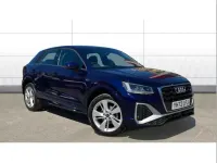 Used Audi Q2 S-Line 150 HP (110 kW) 2022 Blue SUV