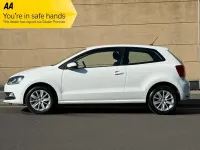 Used VW Polo SE 60 HP (44 kW) 2015 White Hatchback