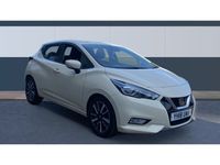 Used Nissan Micra Acenta+ 90 HP (66 kW) 2018 White Hatchback