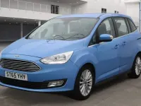 Used Ford Grand C-Max Titanium 118 HP (86 kW) 2016 Blue MPV