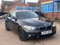 Begagnad BMW 116 Efficient Dynamics 2016 Svart Halvkombi