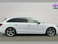 Used Audi A4 S-Line 204 HP (150 kW) 2024 Arkona white Estate