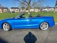 Used Audi A5 Cabriolet 2010 Blue Cabriolet