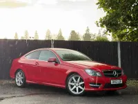 Used Mercedes C180 Sport Edition 2012 Red Coupe