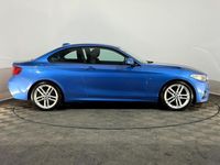 Used BMW 218 M Sport 150 HP (110 kW) 2016 Blue Coupe