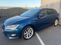 Used Seat Leon FR 150 HP (110 kW) 2016 Blue Estate