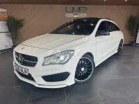 Begagnad Mercedes CLA220 AMG 2015 Vit Sedan