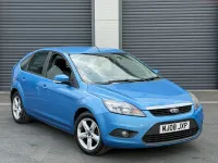 Used Ford Focus Zetec 2008 Blue Hatchback