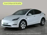 Used Tesla Model Y Long Range AWD 378 kW (514 HP) 2022 White SUV
