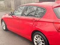 Used BMW 116 Efficient Dynamics 2012 Red Hatchback