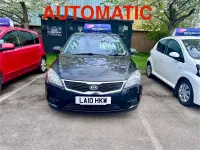 Used Kia Ceed 126 HP (92 kW) 2010 Black Hatchback