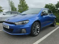 Used VW Scirocco GT 2015 Blue Coupe