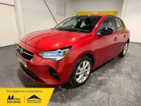Used Vauxhall Corsa 75 HP (55 kW) 2020 Red Hatchback
