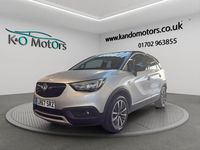 Used Vauxhall Crossland X Elite 130 HP (95 kW) 2017 Silver SUV