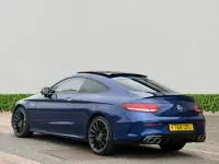 Used Mercedes C43 AMG Premium Plus 390 HP (286 kW) 2019 Blue Coupe