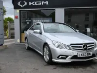 Used Mercedes E350 2010 Silver Coupe
