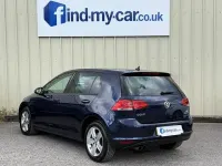 Used VW Golf VII Edition 125 HP (91 kW) 2016 Blue Hatchback