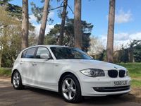 Used BMW 118 Sport Line 2010 White Hatchback