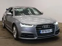 Used Audi A6 S-Line 218 HP (160 kW) 2016 Grey Sedan