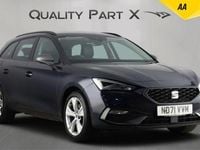 Used Seat Leon FR 204 HP (150 kW) 2022 Blue Estate