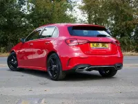 Used Mercedes A200 AMG Line Premium 163 HP (119 kW) 2019 Red Hatchback