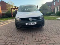 Used VW Caddy Startline 102 HP (75 kW) 2019 White MPV