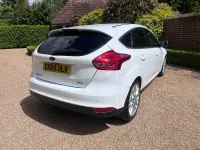 Used Ford Focus Titanium X 125 HP (91 kW) 2015 White Hatchback