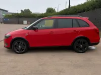Used Skoda Fabia Monte Carlo 105 HP (77 kW) 2013 Red Estate