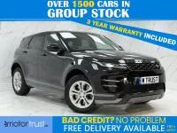 Used Land Rover Range Rover evoque R-Dynamic 150 HP (110 kW) 2019 Black SUV