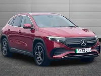 Used Mercedes EQA300 AMG line 167 kW (228 HP) 2022 Patagonia red SUV