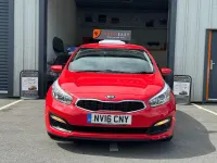 Używany Kia Ceed 2016 Czerwony Hatchback