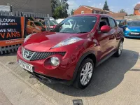 Used Nissan Juke Acenta 110 HP (80 kW) 2012 Red SUV