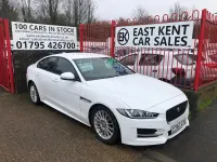 Used Jaguar XE R-Sport 163 HP (119 kW) 2018 White Sedan