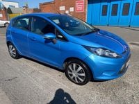 Used Ford Fiesta 82 HP (60 kW) 2011 Blue Hatchback