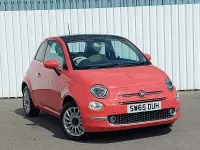 Used Fiat 500 Lounge 69 HP (50 kW) 2016 Pink Hatchback