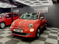 Used Fiat 500 Lounge 69 HP (50 kW) 2016 Pink Hatchback