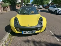 Used Smart Roadster 101 HP (74 kW) 2004 Yellow Cabriolet