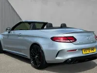 Used Mercedes C63S AMG Premium Plus 510 HP (375 kW) 2022 Hightech silver metallic Cabriolet
