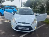 Used Ford Fiesta Zetec 82 HP (60 kW) 2011 White Hatchback