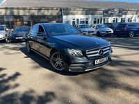 Used Mercedes E220 AMG line 194 HP (142 kW) 2019 Black Sedan